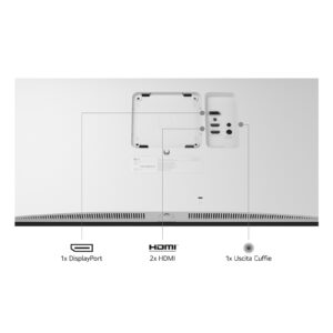 LG 27US550-W computerskærm 68,6 cm (27") 3840 x 2160 pixel 4K Ultra HD LCD Hvid - Billede 2