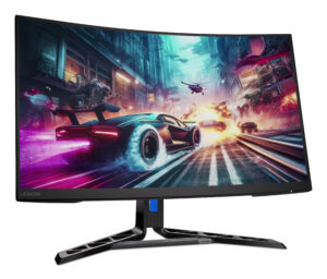 Lenovo Legion R32qc-30 - LED-skærm - gaming - kurvet - 32"" (31.5"" til at se) - 2560 x 1440 QHD @ 180 Hz - VA - 350 cd/m² - 3000:1 - 0.5 ms - HDMI, DisplayPort - højtalere - ravnsort - Billede 3
