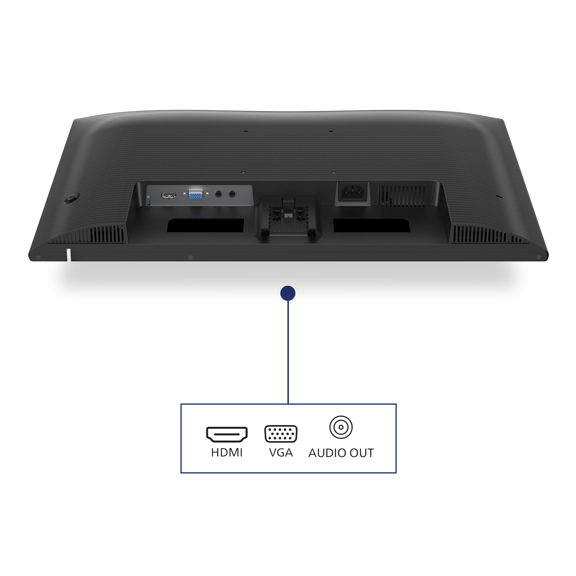 Philips 24E1N1100A - 1000 Series - LED-skærm - 24"" (23.8"" til at se) - 1920 x 1080 Full HD (1080p) @ 100 Hz - IPS - 250 cd/m² - 1300:1 - 1 ms - HDMI, VGA - højtalere - sort - Billede 4