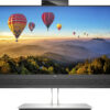 HP E24m G4 Conferencing - E-Series - LED-skærm - 23.8"" (24"" til at se) - 1920 x 1080 Full HD (1080p) @ 75 Hz - IPS - 300 cd/m² - 1000:1 - 5 ms - HDMI, DisplayPort, USB-C - højtalere - sølv (stander), sort hoved