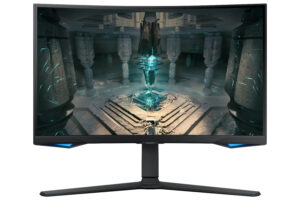 Samsung Odyssey G6 S27BG650EU - G65B Series - LCD-skærm - Smart - gaming - kurvet - 27"" - 2560 x 1440 QHD @ 240 Hz - VA - 350 cd/m² - 2500:1 - DisplayHDR 600 - 1 ms - 2xHDMI, DisplayPort - højtalere - sort - Billede 2