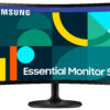 Samsung S24D364GAU - S36GD Series - LED-skærm - kurvet - 24"" - 1920 x 1080 Full HD (1080p) @ 100 Hz - VA - 250 cd/m² - 3000:1 - 4 ms - HDMI, VGA - sort