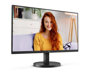 AOC Basic-line 24B3HMA2 - LED-skærm - 24"" - 1920 x 1080 Full HD (1080p) @ 100 Hz - VA - 250 cd/m² - 4000:1 - 1 ms - HDMI, VGA - højtalere - sort - Billede 4