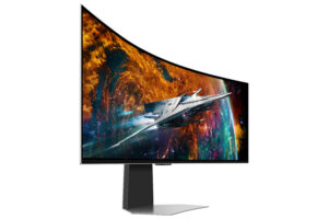Samsung G95SC computerskærm 124,5 cm (49") 5120 x 1440 pixel Dual QHD OLED Sølv - Billede 5