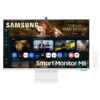 Samsung S32FM801UU - M80F Series - LED-skærm - Smart - 32"" - 3840 x 2160 4K UHD (2160p) @ 60 Hz - VA - 400 cd/m² - 3000:1 - HDR10, HDR10+ - 4 ms - HDMI, USB-C - højtalere - hvid