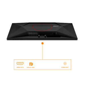 AOC Gaming Q27G42XNE - LED-skærm - gaming - 27"" - 2560 x 1440 QHD @ 180 Hz - Fast VA - 300 cd/m² - 5000:1 - HDR10 - 0.5 ms - 2xHDMI, DisplayPort - højtalere - sort, rød - Billede 3