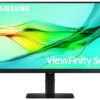 Samsung ViewFinity S6 S24D600UAU - S60UD Series - LED-skærm - USB - 24"" - 2560 x 1440 QHD @ 100 Hz - IPS - 350 cd/m² - 1000:1 - HDR10 - 5 ms - HDMI, DisplayPort - sort