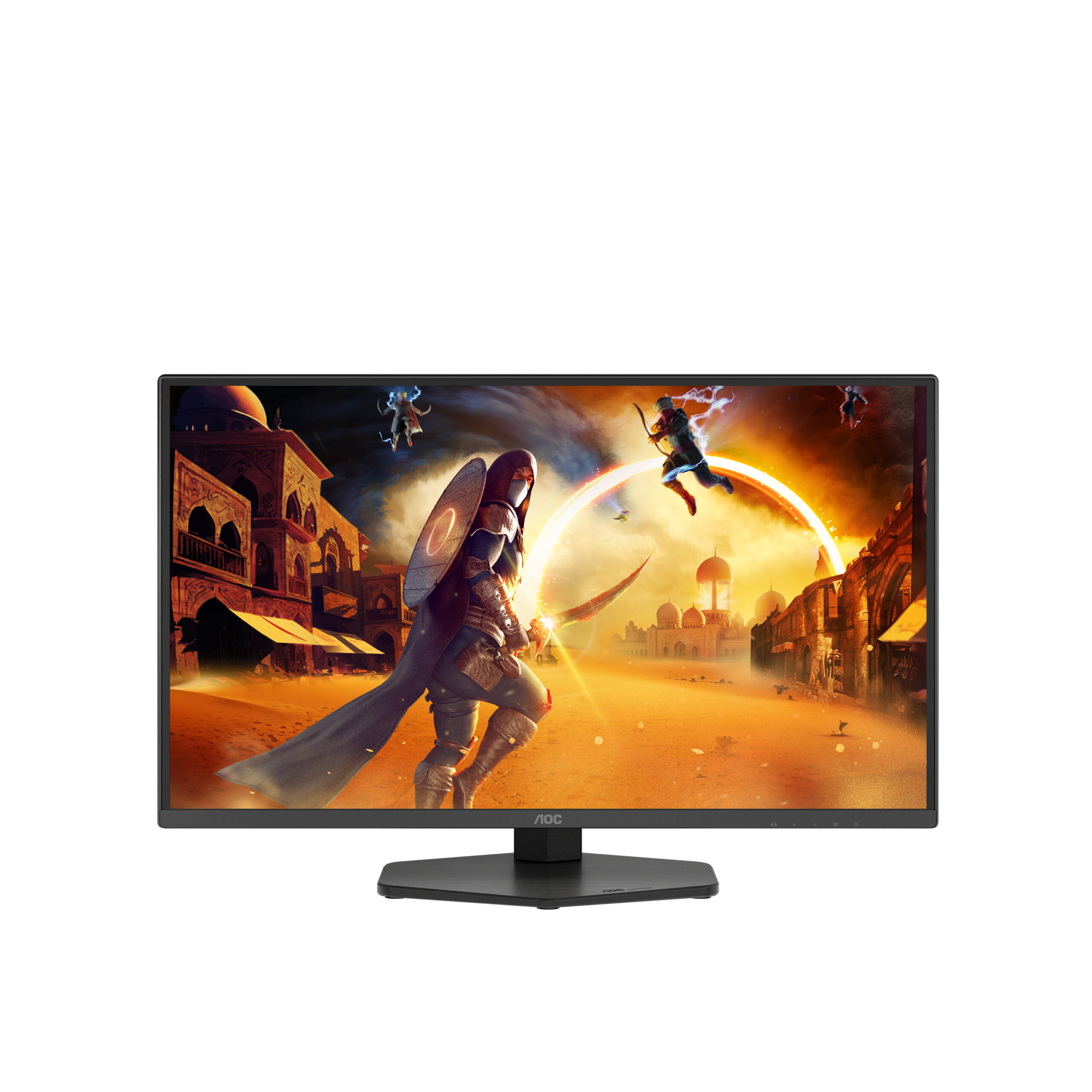 AOC Gaming Q25G4SR - LED-skærm - gaming - 25"" (24.5"" til at se) - 2560 x 1440 QHD @ 300 Hz - IPS - 400 cd/m² - 1000:1 - DisplayHDR 400 - 0.3 ms - 2xHDMI, DisplayPort - højtalere - sort, rød - Billede 5