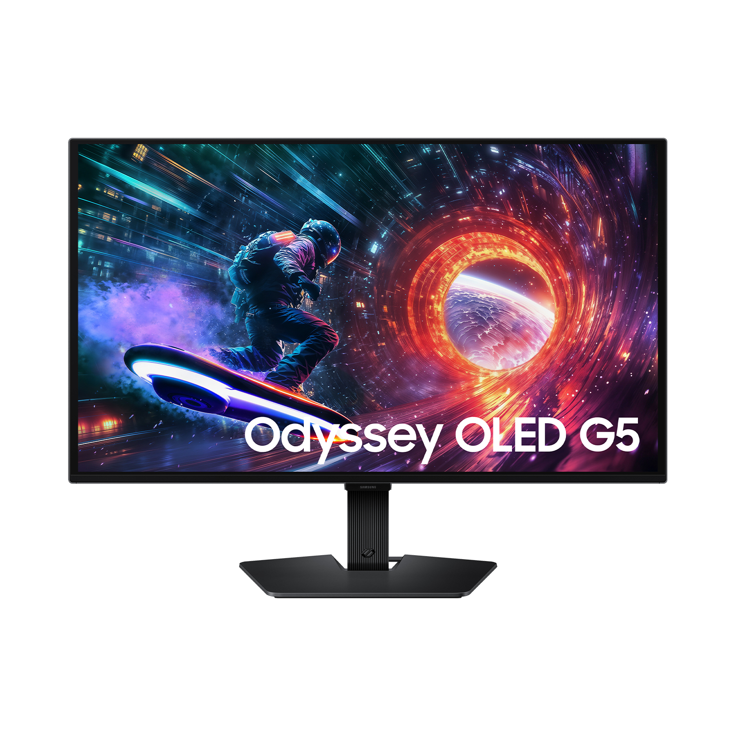 Samsung LS27FG500SUXEN computerskærm 68,6 cm (27") 2560 x 1440 pixel Quad HD OLED Sort