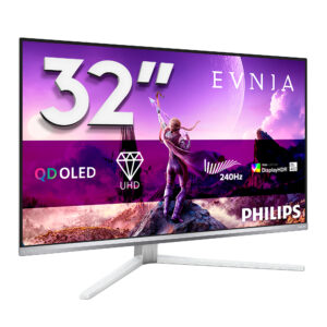 Philips Evnia 8000 32M2N8900/00 computerskærm 80 cm (31.5") 3840 x 2160 pixel 4K Ultra HD QD-OLED Hvid - Billede 2