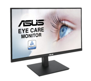 ASUS VA27AQ - LED-skærm - 27"" - 2560 x 1440 QHD @ 75 Hz - IPS - 350 cd/m² - 1000:1 - HDR10 - HDMI, VGA, DisplayPort - højtalere - sort - Billede 3