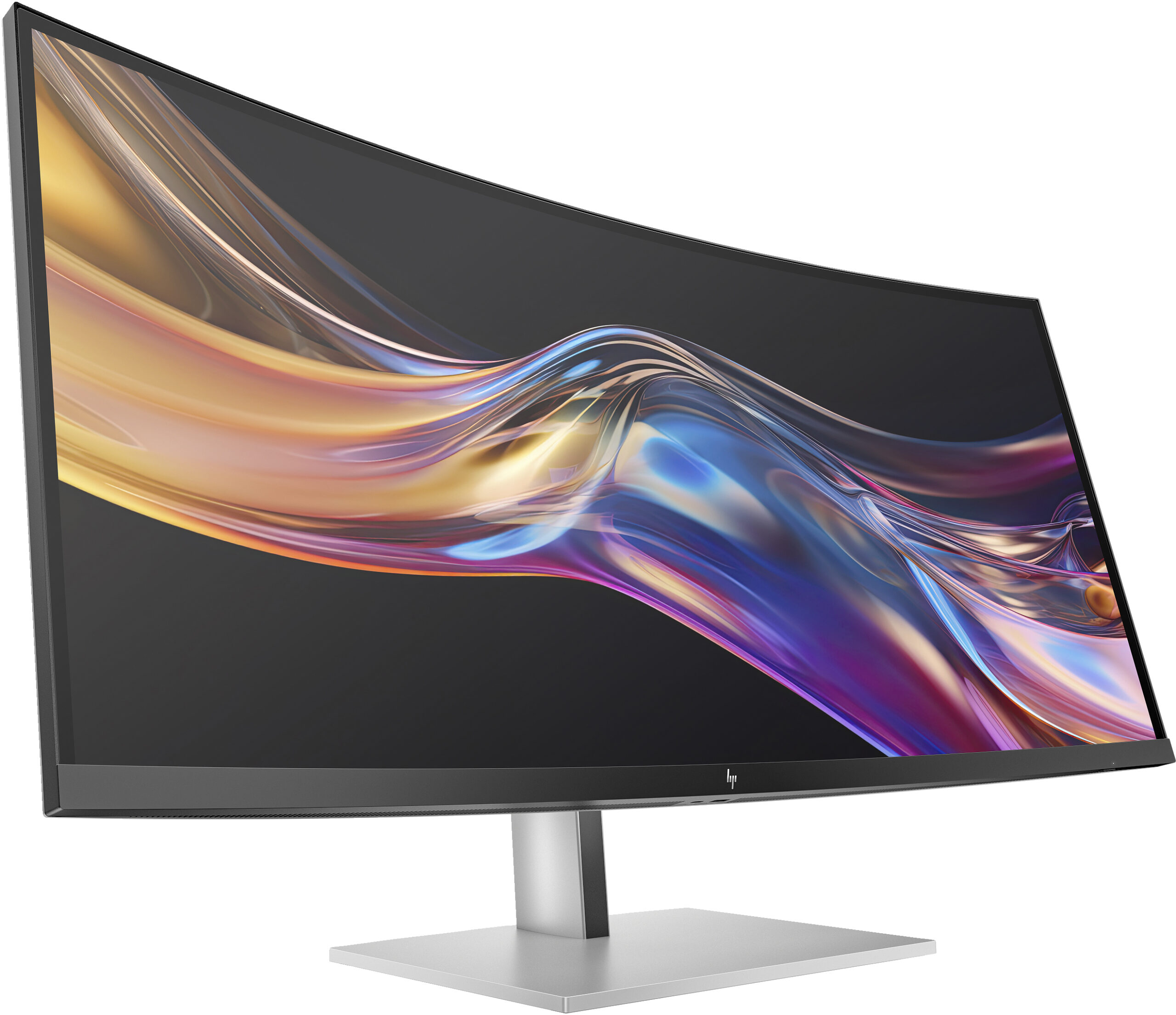 HP 738pu - Series 7 Pro - LED-skærm - kurvet - 38"" (37.52"" til at se) - 3840 x 1600 WQHD+ @ 60 Hz - IPS Black - 400 cd/m² - 2000:1 - DisplayHDR 400 - 5 ms - Thunderbolt 4, HDMI, DisplayPort, USB-C - højtalere - sort, sølv - Billede 3