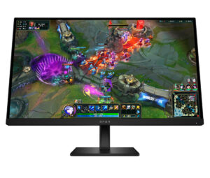 OMEN by HP 27qs G2 - LED-skærm - gaming - 27"" (26.96"" til at se) - 2560 x 1440 QHD @ 280 Hz - IPS - 400 cd/m² - 2000:1 - DisplayHDR 400 - 1 ms - 2xHDMI, DisplayPort, USB - højtalere - sort - med HP 2 års Pickup and Return Service for Consumer Monitors