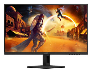 AOC Gaming 24G4ZRE - LED-skærm - gaming - 24"" (23.8"" til at se) - 1920 x 1080 Full HD (1080p) @ 240 Hz - Fast IPS - 1000:1 - HDR10 - 0.3 ms - 2xHDMI, DisplayPort - sort, rød - Billede 5