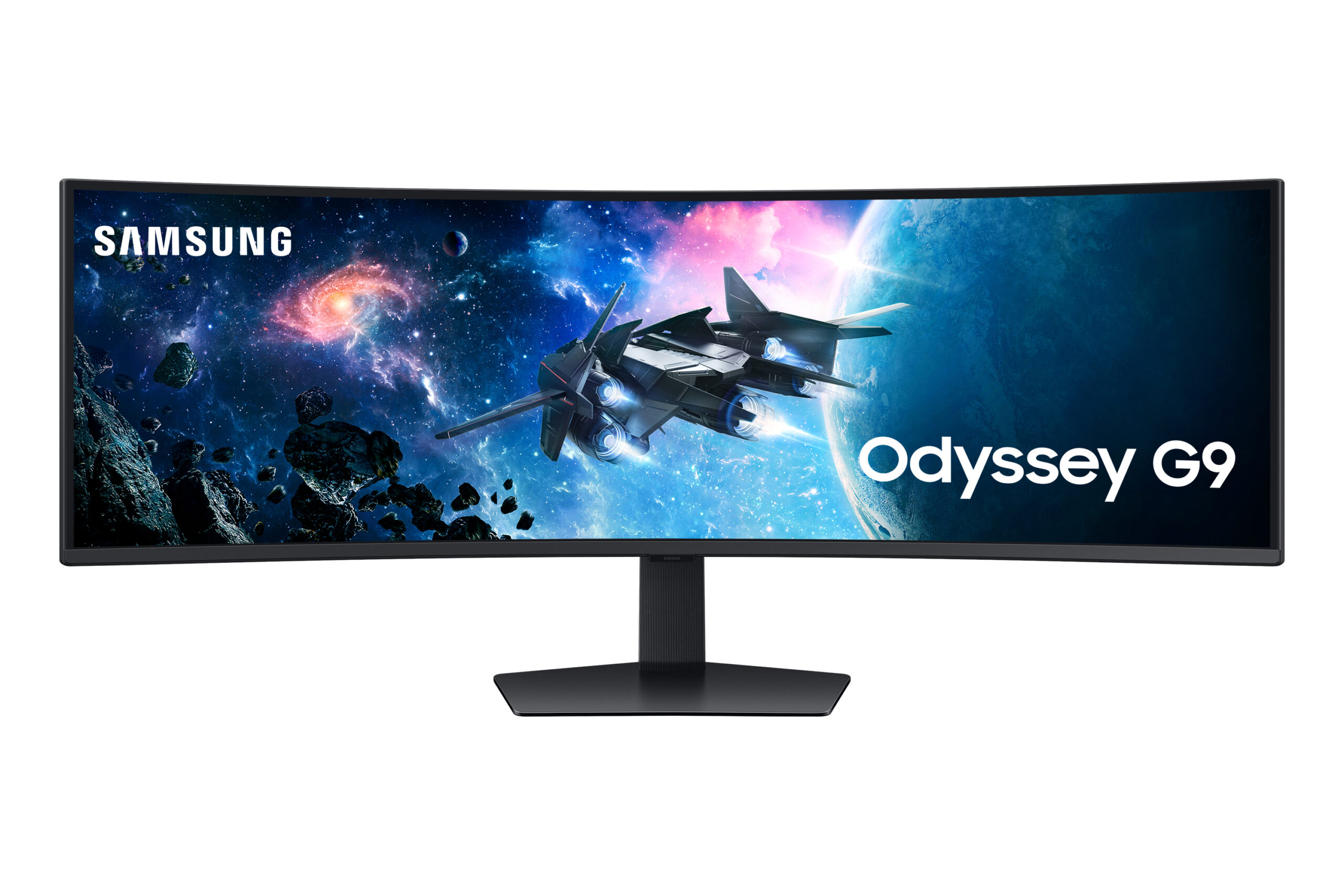 Samsung Odyssey G9 S49CG950EU - G95C Series - LED-skærm - gaming - kurvet - 49"" - 5120 x 1440 Dual Quad HD @ 240 Hz - VA - 450 cd/m² - 2500:1 - DisplayHDR 1000 - 1 ms - 2xHDMI, DisplayPort - sort