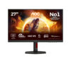 AOC Gaming Q27G4ZR - LED-skærm - 27"" - 2560 x 1440 QHD @ 240 Hz - Fast IPS - 400 cd/m² - DisplayHDR 400 - 0.3 ms - 2xHDMI, DisplayPort - højtalere