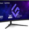 ViewSonic VX3418C-2K - LED-skærm - gaming - 34"" - 3440 x 1440 UWQHD @ 180 Hz - VA - 250 cd/m² - 4000:1 - HDR10 - 1 ms - 2xHDMI, 2xDisplayPort - højtalere