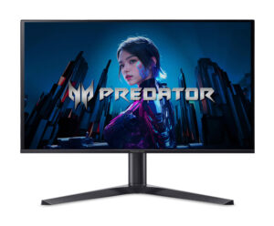 Acer Predator X27U Z1bmiiprx - X Series - OLED-monitor - gaming - 27"" (26.5"" til at se) - 2560 x 1440 QHD - 1000 cd/m² - DisplayHDR 400 True Black - 0.03 ms - 2xHDMI, DisplayPort - højtalere - sort