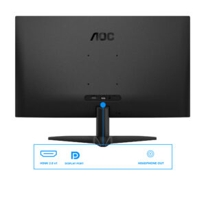 AOC Q27B36X - B36 Series - LCD-skærm - 27"" - 2560 x 1440 QHD @ 144 Hz - IPS - 300 cd/m² - 1500:1 - HDR10 - 0.5 ms - HDMI, DisplayPort - sort - Billede 3