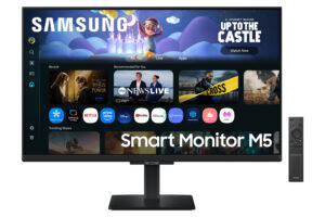Samsung S27FM500EU - M50F Series - LED-skærm - Smart - 27"" - 1920 x 1080 Full HD (1080p) @ 60 Hz - IPS - 250 cd/m² - 1000:1 - HDR10 - 5 ms - 2xHDMI - højtalere - sort