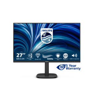Philips 27B2N3500J - 3000 Series - LED-skærm - 27"" - 2560 x 1440 QHD @ 120 Hz - IPS - 350 cd/m² - 1500:1 - 4 ms - 2xHDMI, DisplayPort - højtalere - sort - Billede 3