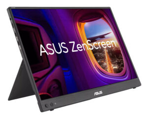 ASUS ZenScreen MB16FC - LED-skærm - 16"" - bærbar - 1920 x 1200 WUXGA @ 75 Hz - IPS - 300 cd/m² - 1000:1 - 5 ms - Mini HDMI, 2xUSB-C - sort - Billede 5