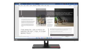 Lenovo ThinkVision S27i-30 - LED-skærm - 27"" - 1920 x 1080 Full HD (1080p) @ 100 Hz - IPS - 300 cd/m² - 1300:1 - 4 ms - 2xHDMI, VGA - stormgrå - Billede 5