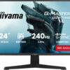 iiyama G-MASTER Red Eagle G2471HS-B1 - LED-skærm - gaming - 24"" - 1920 x 1080 Full HD (1080p) @ 240 Hz - Fast IPS - 350 cd/m² - 1000:1 - 0.3 ms - HDMI, DisplayPort - højtalere - sort, mat