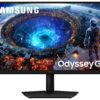 Samsung Odyssey G8 S27HG806EF - G80HF Series - LED-skærm - gaming - 27"" - 5120 x 2880 5K Ultra HD (2880p) @ 180 Hz - Fast IPS - 400 cd/m² - 1000:1 - HDR10, HDR10+ - 1 ms - 2xHDMI, DisplayPort - sort