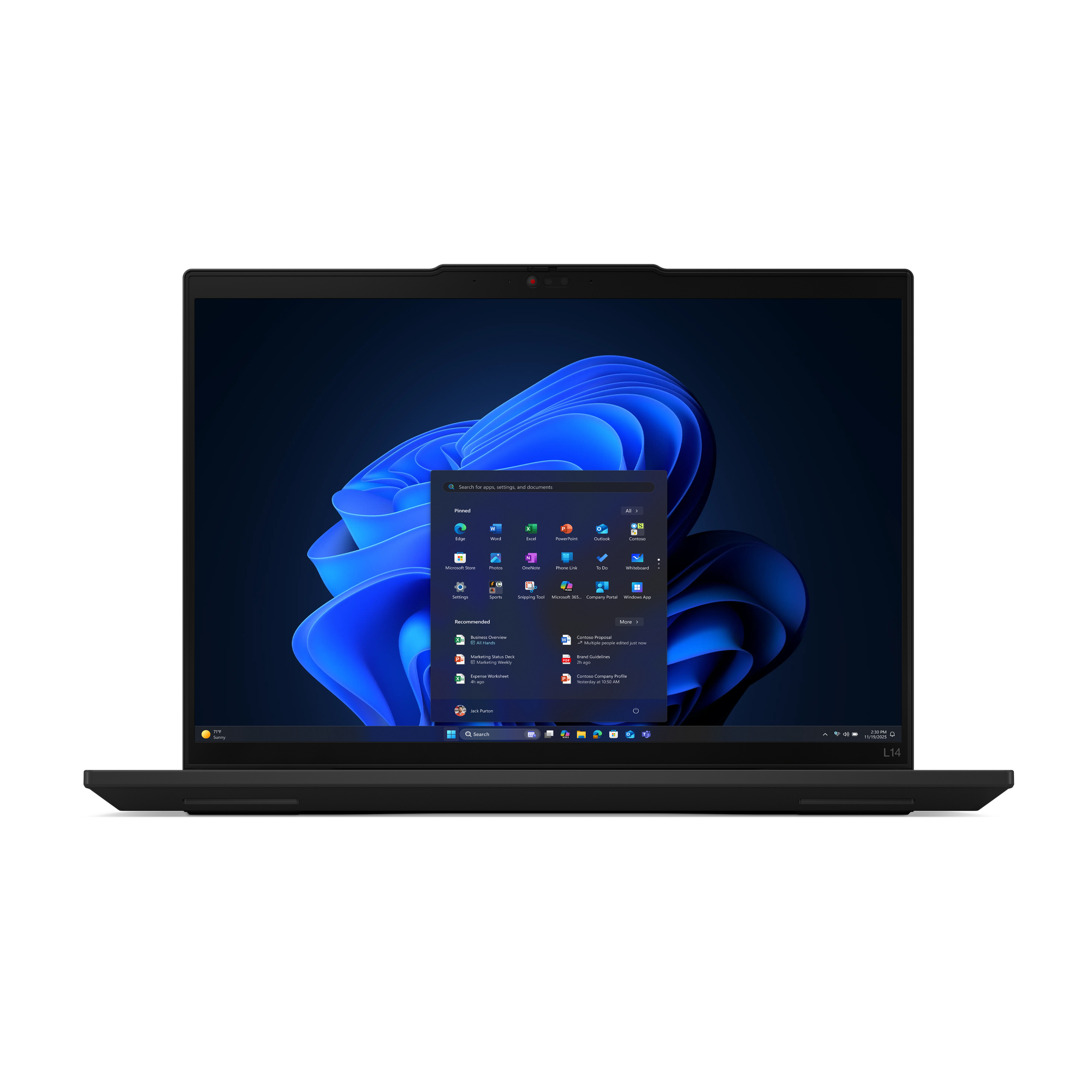 Lenovo Thinkpad L14 Gen 6 - 14" | Ryzen 5 | 16GB | 512GB - Billede 2