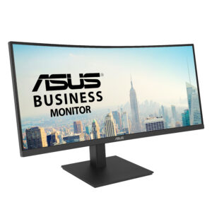 ASUS VA34VCPSR - LED-skærm - kurvet - 34"" - 3440 x 1440 @ 100 Hz - VA - 300 cd/m² - 3000:1 - HDR10 - 4 ms - HDMI, DisplayPort, USB-C - højtalere - sort - Billede 5