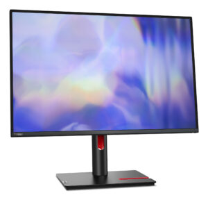 Lenovo ThinkVision T24d-30 - LED-skærm - 24"" - 1920 x 1200 Full HD (1080p) @ 100 Hz - IPS - 300 cd/m² - 1500:1 - 4 ms - HDMI, VGA, DisplayPort - højtalere - ravnsort - Billede 3