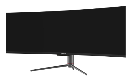 Dahua LM49-EW410CA - 5120x1440 (DQHD) - 120Hz - VA - 65W USB-C - Curved - DisplayPort, HDMI, USB-C - Billede 2