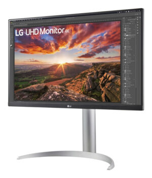 LG 27UP850K-W - LED-skærm - 27"" - 3840 x 2160 4K UHD (2160p) - IPS - 400 cd/m² - 1200:1 - DisplayHDR 400 - 5 ms - 2xHDMI, DisplayPort, USB-C - højtalere - Billede 2