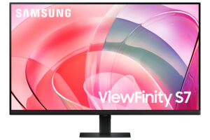 Samsung ViewFinity S7 S32D700EAU - S70D Series - LED-skærm - 32"" - 3840 x 2160 UHD @ 60 Hz - VA - 350 cd/m² - 3000:1 - HDR10 - 5 ms - HDMI, DisplayPort - sort