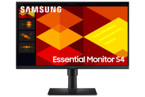 Samsung S24D406GAU - S40GD Series - LED-skærm - 24"" - 1920 x 1080 Full HD (1080p) @ 100 Hz - IPS - 250 cd/m² - 1000:1 - 5 ms - 2xHDMI, DisplayPort - højtalere - sort