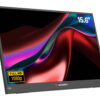 Verbatim - Light Series - LCD-skærm - 15.6"" - bærbar - 1920 x 1080 Full HD (1080p) @ 60 Hz - IPS - 250 cd/m² - 1000:1 - 10 ms - Mini HDMI, USB-C - højtalere