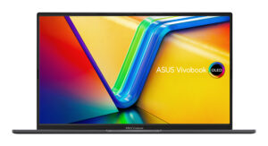 ASUS VivoBook 15 OLED D1505YA-MA347W - 180° hængselsdesign - AMD Ryzen 7 - 7730U / op til 4.5 GHz - Win 11 Home - Radeon Graphics - 16 GB RAM - 1 TB SSD NVMe - 15.6"" OLED 2880 x 1620 (3K) - Wi-Fi 6E, Bluetooth - sort (tastatur), indiesort (bund), indiesort (LCD-dække), indie-sort (top)