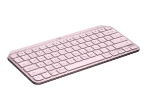 Logitech MX Keys Mini - Office - tastatur - bagbelyst - trådløs - Bluetooth - QWERTY - nordisk (dansk/finsk/norsk/svensk) - rose - Billede 3