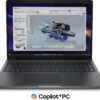 DELL Pro Precision 5 16 PW516261 Copilot+ PC Intel Core Ultra 9 386H Laptop 40,6 cm (16") Full HD+ 64 GB LPDDR5x-SDRAM 1 TB SSD NVIDIA RTX PRO 2000 Blackwell Wi-Fi 7 (802.11be) Windows 11 Pro Sort Nordisk