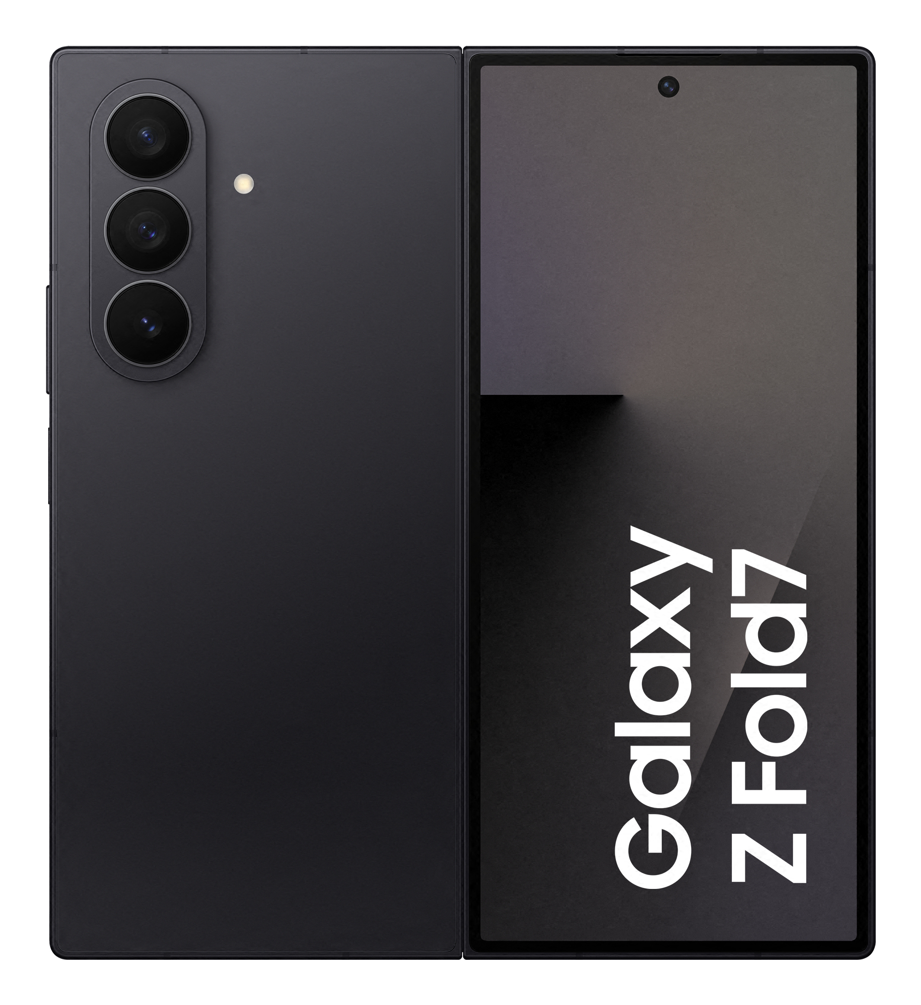 Samsung Galaxy Z Fold7 - 5G smartphone - dual-SIM - RAM 12 GB / Intern hukommelse 512 GB - OLED display - 8"" - 8"" - 2184 x 1968 pixels 2184 x 1968 pixels (120 Hz) - 3x bagkamera 200 MP, 12 MP, 10 MP - 2x front cameras 10 MP, 10 MP - jet black
