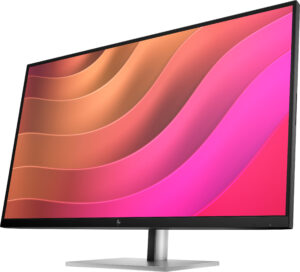 HP E32K G5 - E-Series - LED-skærm - 31.5"" - 3840 x 2160 4K UHD (2160p) @ 60 Hz - IPS - 350 cd/m² - 1000:1 - 5 ms - HDMI, DisplayPort, USB-C - højtalere - sort hoved, sort og sølv (stander) - Billede 2