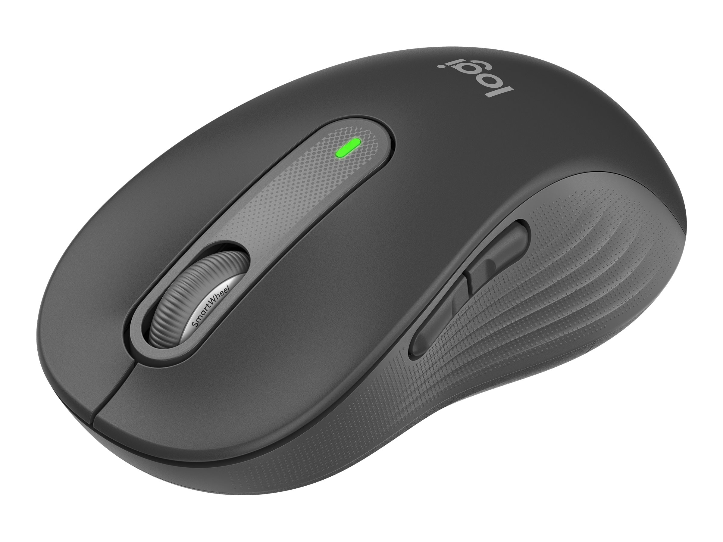 Logitech Signature M650 L for Business - Mus - højrehåndet - 5 knapper - trådløs - Bluetooth, 2.4 GHz - Logitech Logi Bolt USB-modtager - grafit