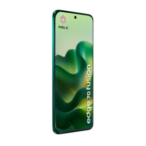 Motorola Edge 70 Fusion - 5G smartphone - dual-SIM - RAM 8 GB / Intern hukommelse 256 GB - OLED display - 6.78"" - 2772 x 1272 pixels (144 Hz) - 3x bagkamera 50 MP, 13 MP - front camera 32 MP - pantone sportsgrøn - Billede 4
