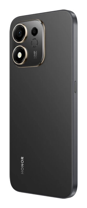 Honor 600 Smart - 5G smartphone - dual-SIM - RAM 4 GB / Intern hukommelse 128 GB - LCD display (TFT) - 6.872"" - 1592 x 720 pixels (120 Hz) - 2x bagkameraer 50 MP - front camera 5 MP - sort fløjl - Billede 4