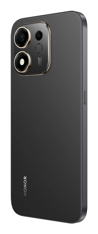 Honor 600 Smart - 5G smartphone - dual-SIM - RAM 4 GB / Intern hukommelse 128 GB - LCD display (TFT) - 6.872"" - 1592 x 720 pixels (120 Hz) - 2x bagkameraer 50 MP - front camera 5 MP - sort fløjl - Billede 4