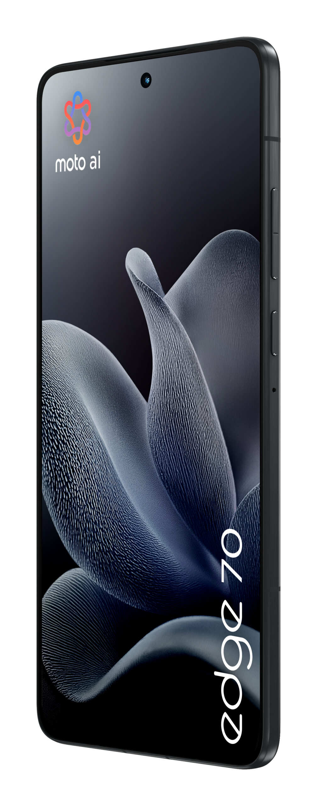 Motorola Edge 70 - 5G smartphone - dual-SIM - RAM 12 GB / Intern hukommelse 512 GB - pOLED display - 6.67"" - 2712 x 1220 pixels (120 Hz) - 3x bagkamera 50 MP, 50 MP - front camera 50 MP - pantone gadgetgrå - Billede 5