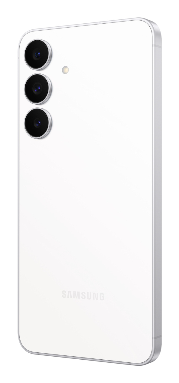 Samsung Galaxy S25 FE - 5G smartphone - dual-SIM - RAM 8 GB / Intern hukommelse 256 GB - OLED-skærm - 6.7"" - 2340 x 1080 pixels (120 Hz) - 3x bagkamera 50 MP, 12 MP, 8 MP - front camera 12 MP - hvid - Billede 4