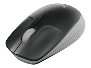 Logitech M190 - Mus - optisk - 3 knapper - trådløs - trådløs modtager (USB) - mellemgrå - Billede 2