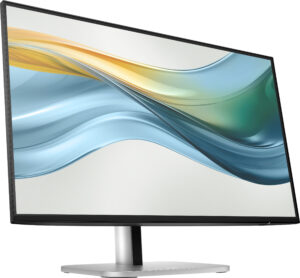 HP 524pu - Series 5 Pro - LED-skærm - 24"" (23.8"" til at se) - 1920 x 1080 Full HD (1080p) @ 100 Hz - IPS - 350 cd/m² - 1500:1 - 5 ms - HDMI, DisplayPort, USB-C - jet black, naturlig sølv og jet sort (stativ) - Billede 3